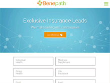 Tablet Screenshot of benepath.net